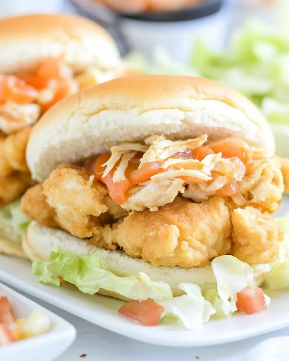 Chicken Tender Sliders