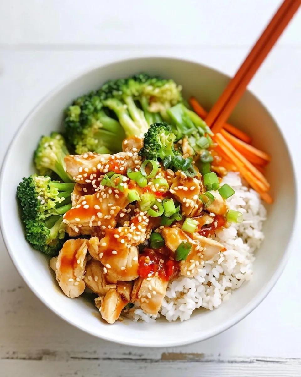 Chicken Teriyaki Rice Bowl