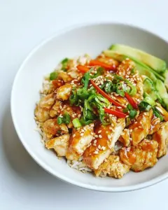 Chicken Teriyaki Rice Bowl