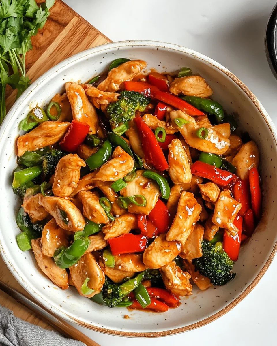 Chicken Teriyaki Stir Fry