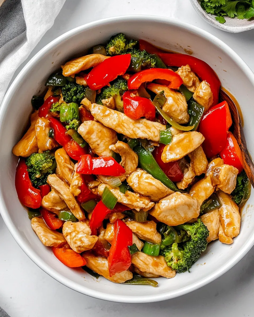 Chicken Teriyaki Stir Fry