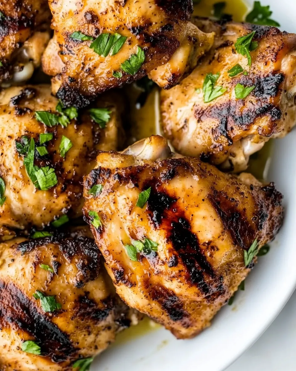 Chicken Thigh Marinade