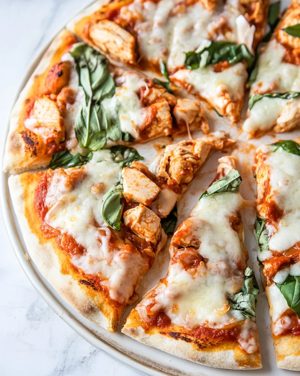 Chicken Tikka Masala Pizza