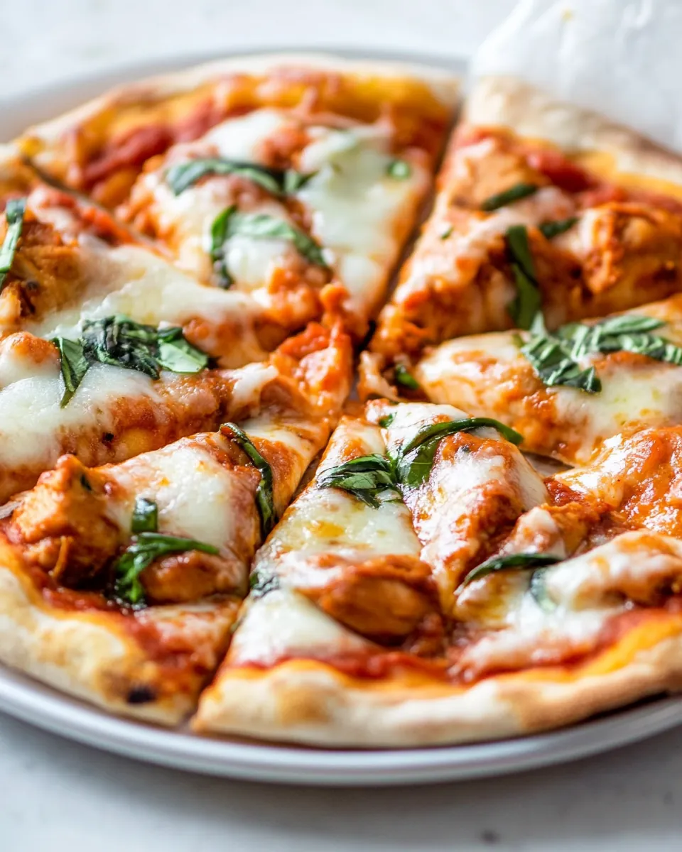Chicken Tikka Masala Pizza
