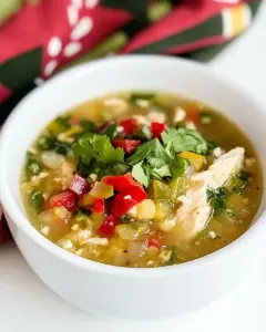 Chicken Tomatillo Soup