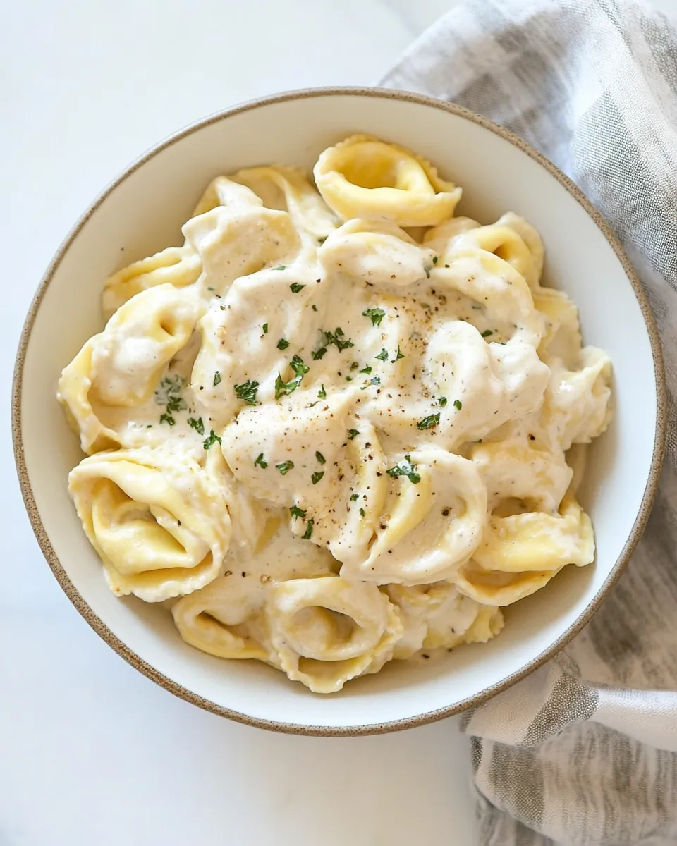 Chicken Tortellini Alfredo