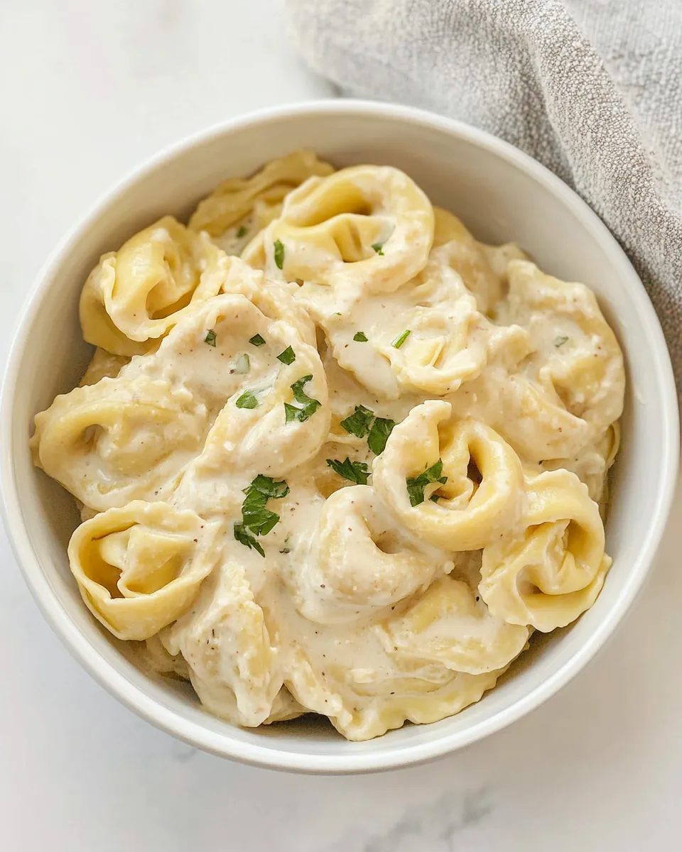 Chicken Tortellini Alfredo