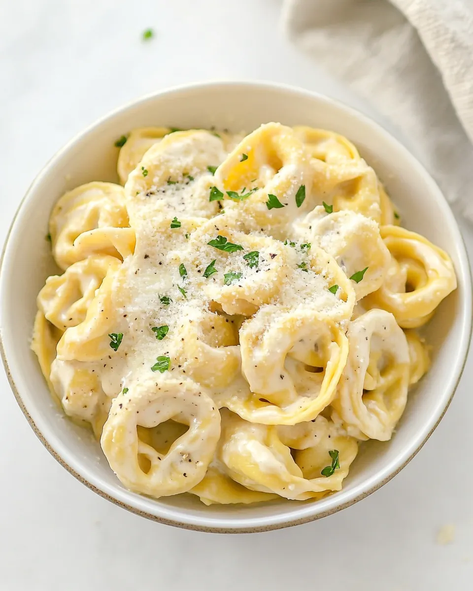 Chicken Tortellini Alfredo