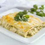 Chicken Verde Enchiladas