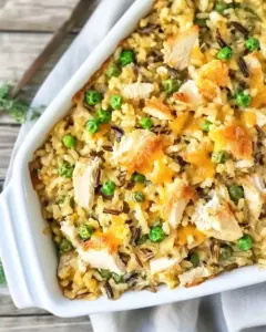 Chicken Wild Rice Casserole