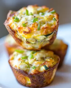 Chicken Zucchini Muffins