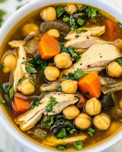 Chicken and Chickpea Soup