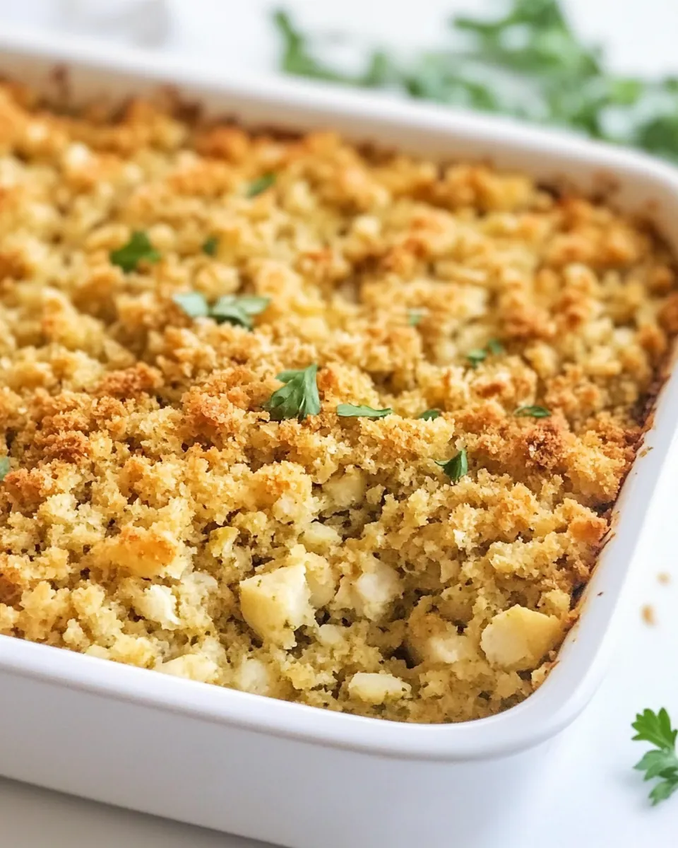 Chicken and Stuffing Casserole