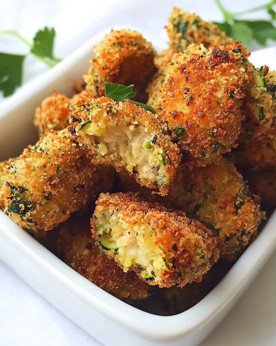 Chicken and Zucchini Nuggets