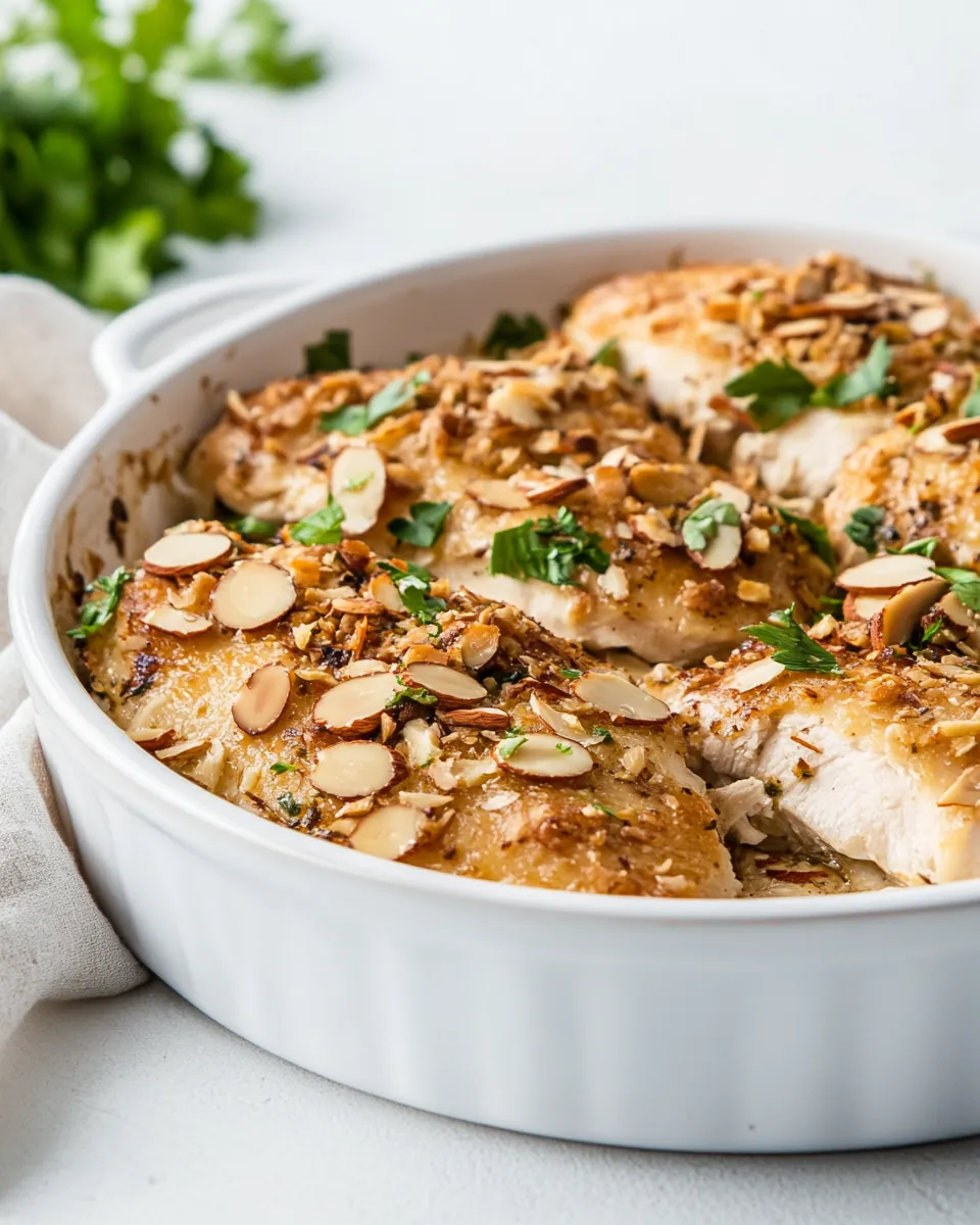 Chicken with Almond Butter