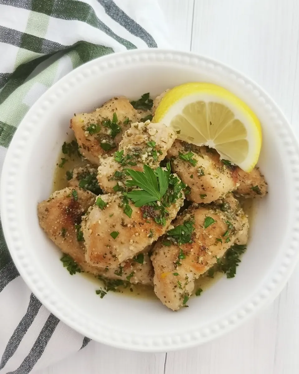 Chicken with Garlic and Parsley