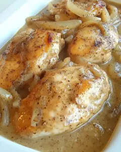 Chicken with Onions
