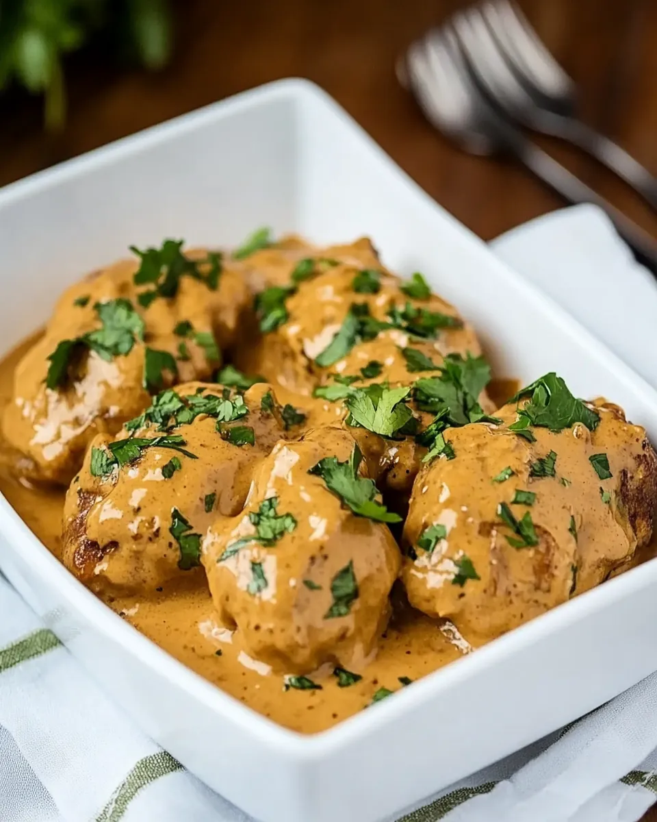 Chicken with Peanut Sauce