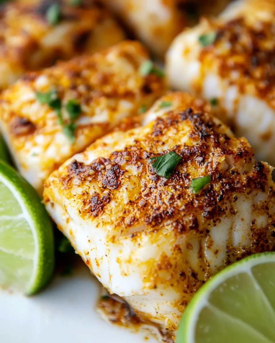 Chili Lime Air Fryer Cod
