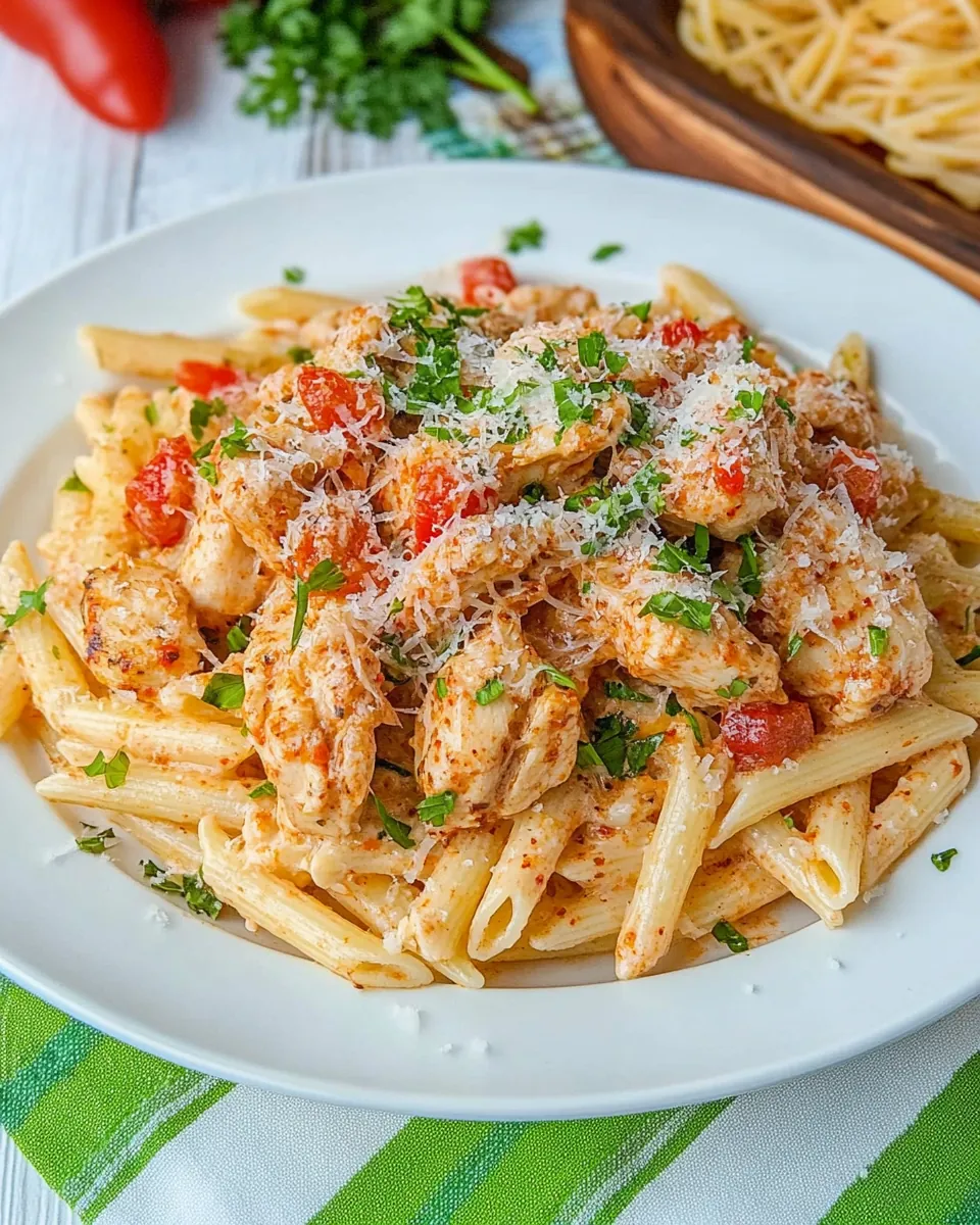 Chili's Copycat Cajun Chicken Pasta