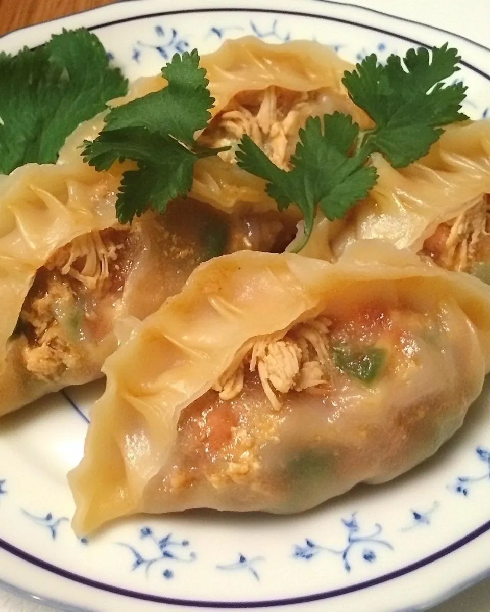 Chinese Chicken Dumplings