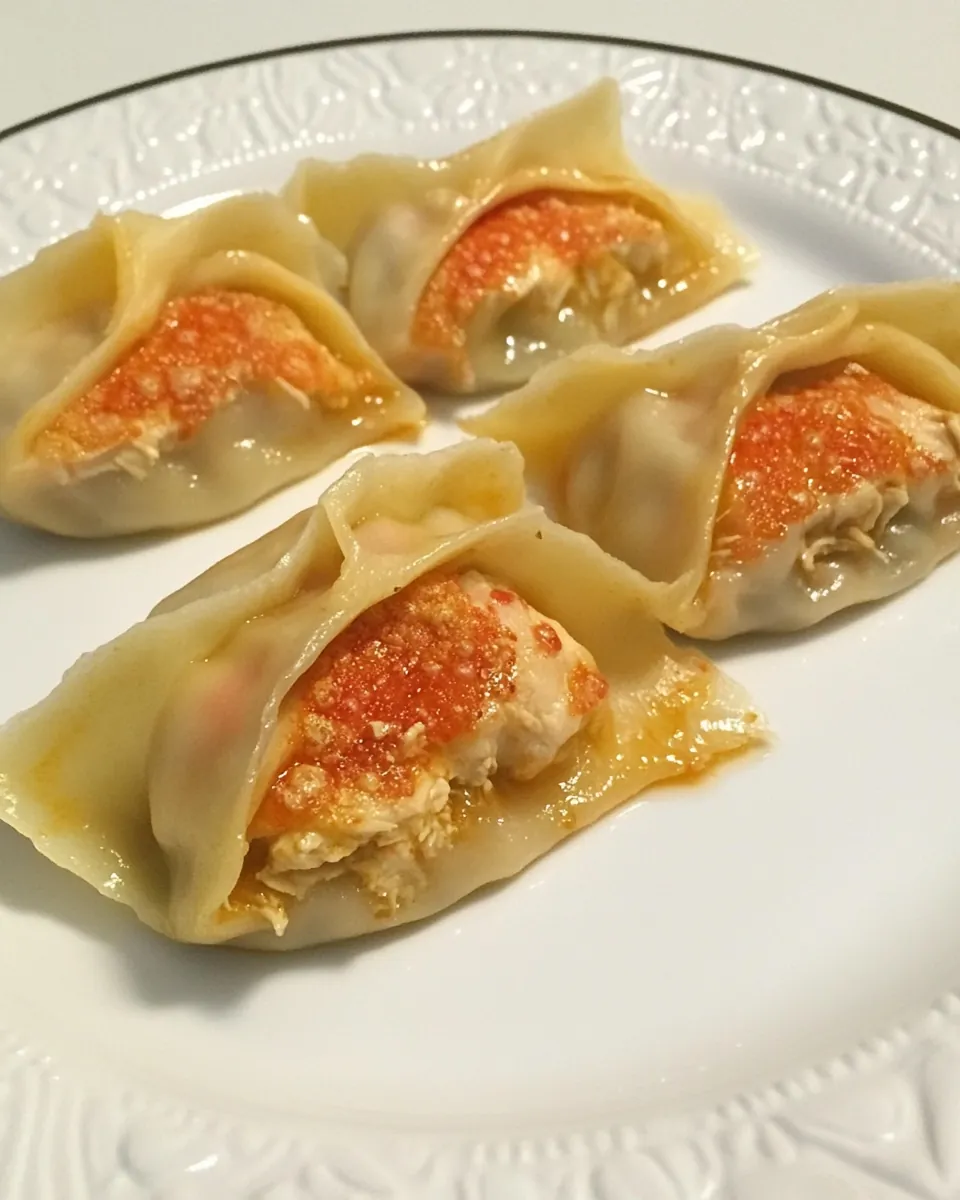 Chinese Chicken Dumplings