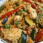 Chinese Chicken Fried Quinoa
