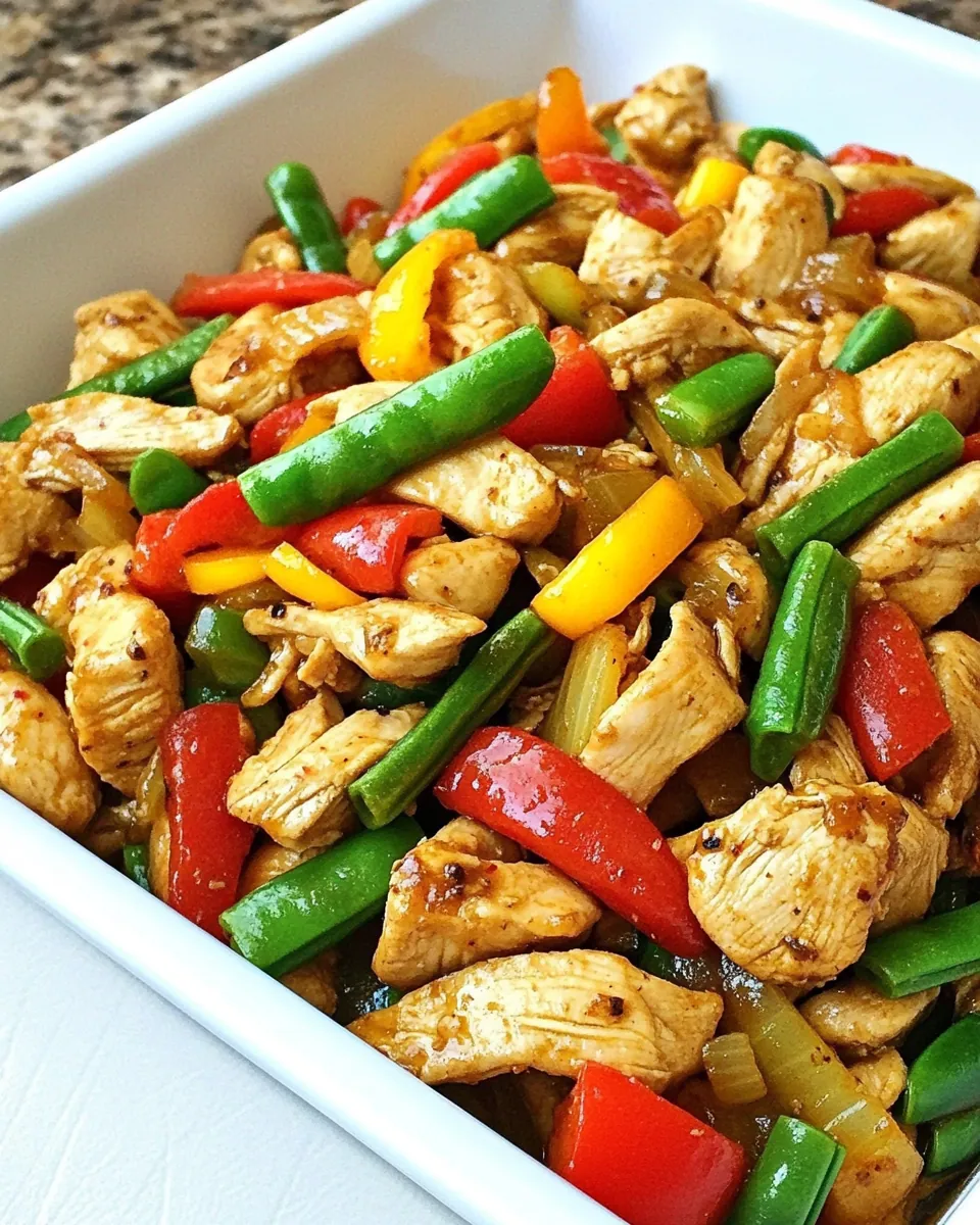Chinese Chicken Stir Fry