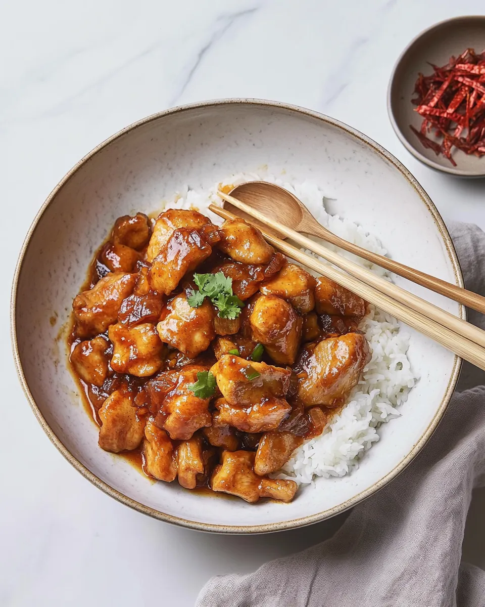 Chinese Garlic Chicken