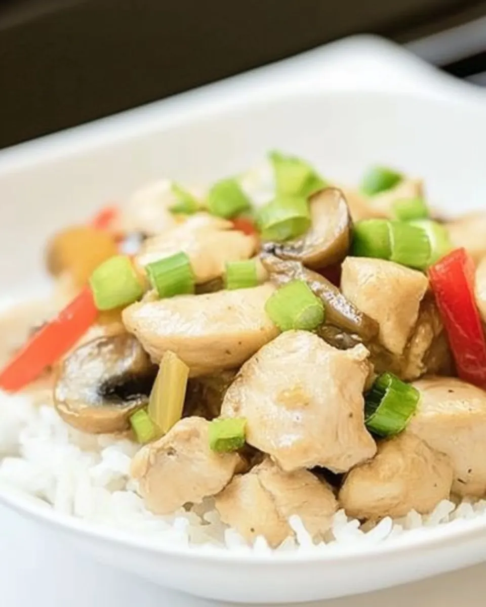 Chinese Mushroom Chicken