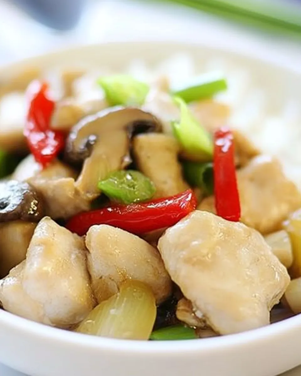 Chinese Mushroom Chicken
