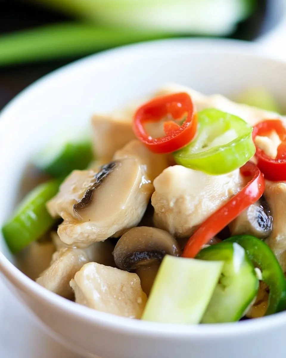 Chinese Mushroom Chicken