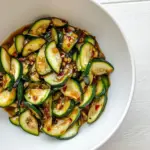 Chinese Spicy Zucchini Stir-Fry