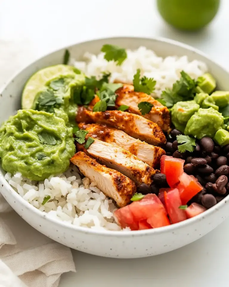 Chipotle Chicken Burrito Bowls