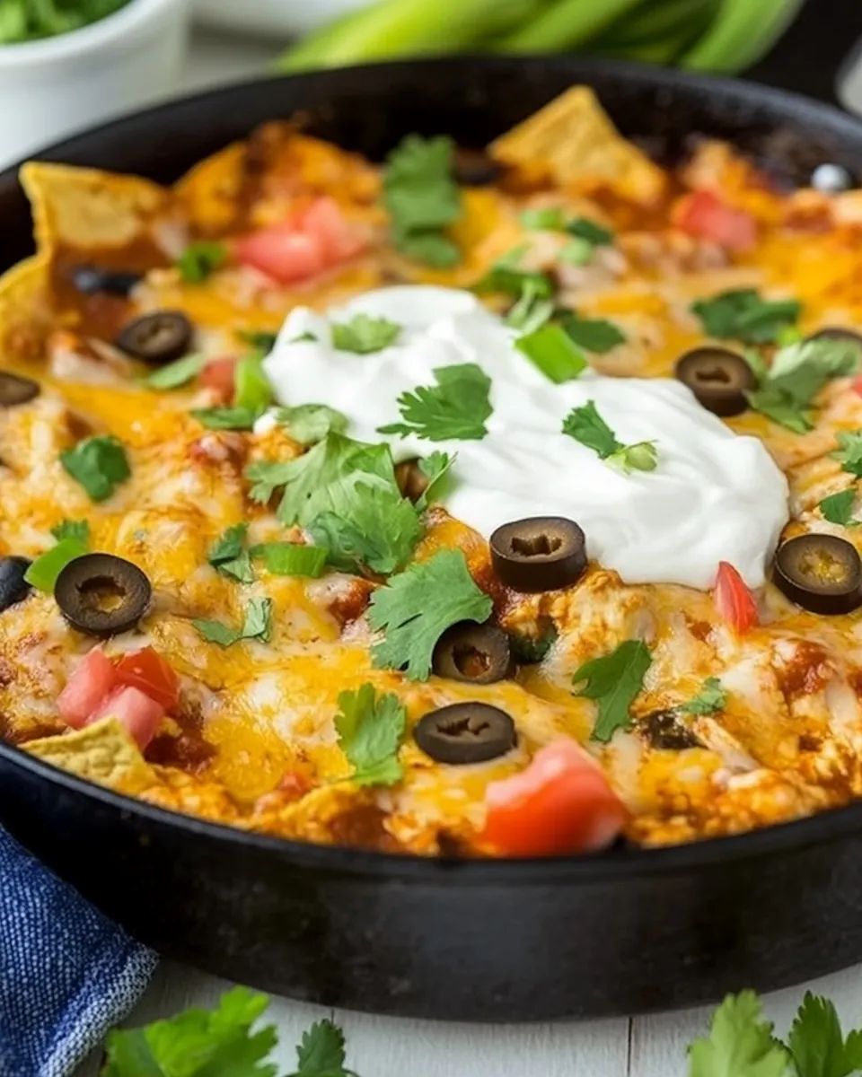 Chipotle Chicken Enchilada Skillet