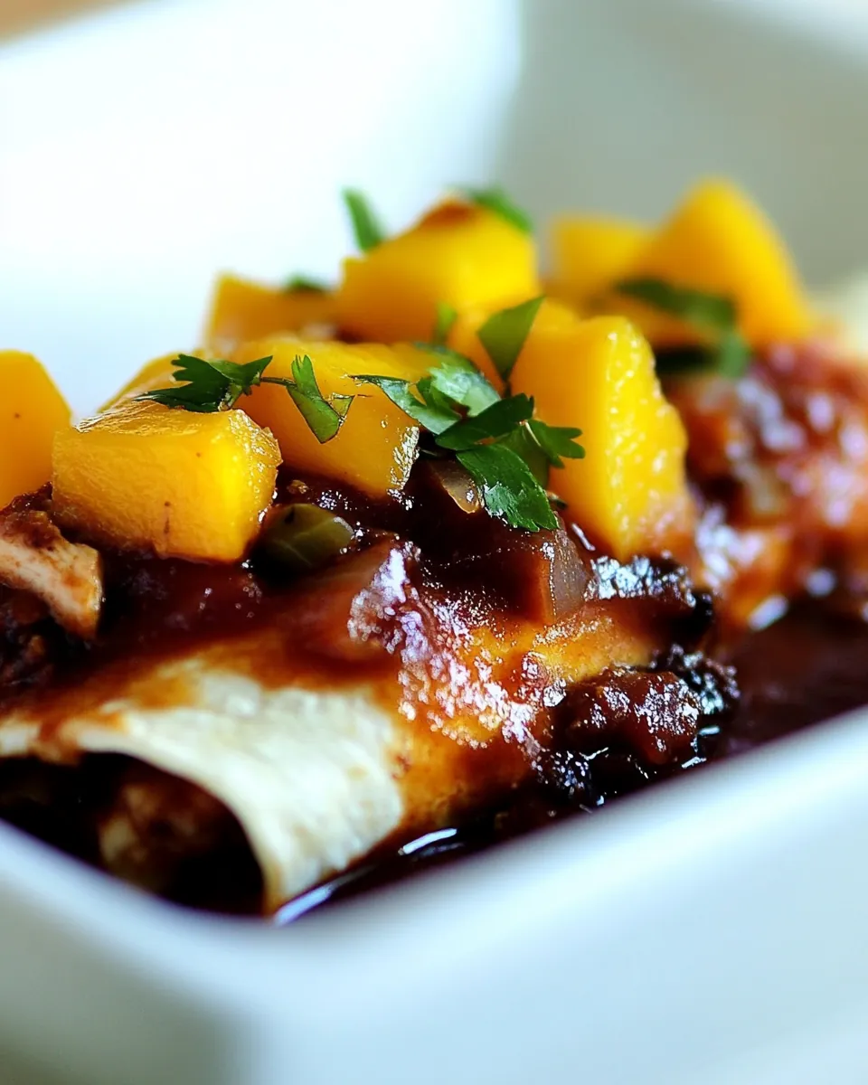 Chipotle Chicken Enchiladas