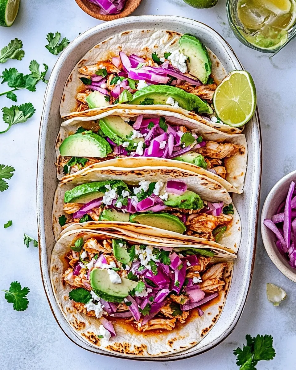 Chipotle Chicken Tacos