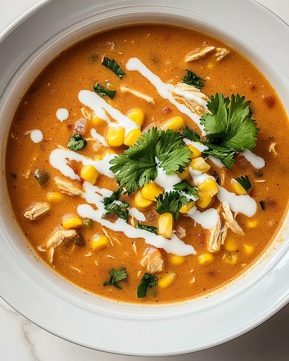 Chipotle Chicken Corn Chowder