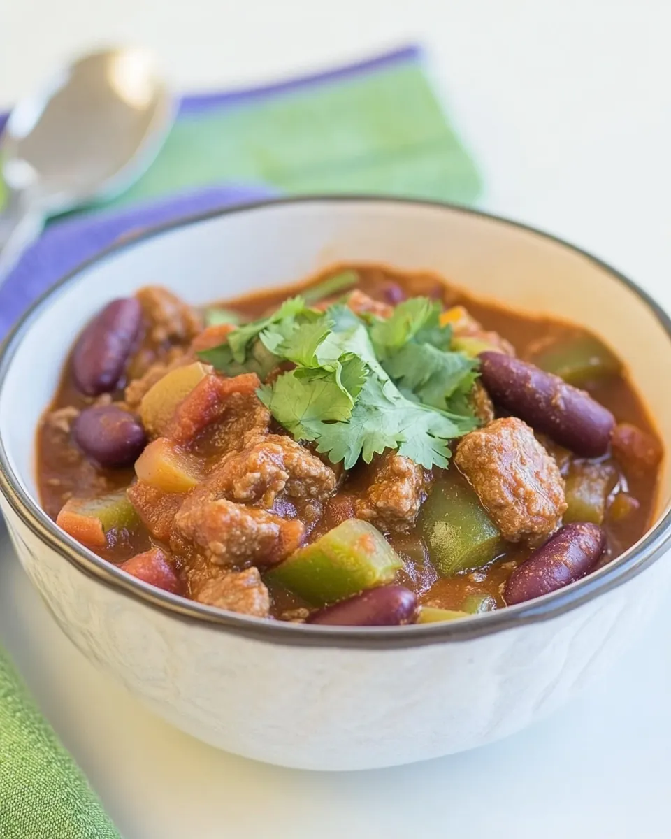 Chipotle Sausage Chili