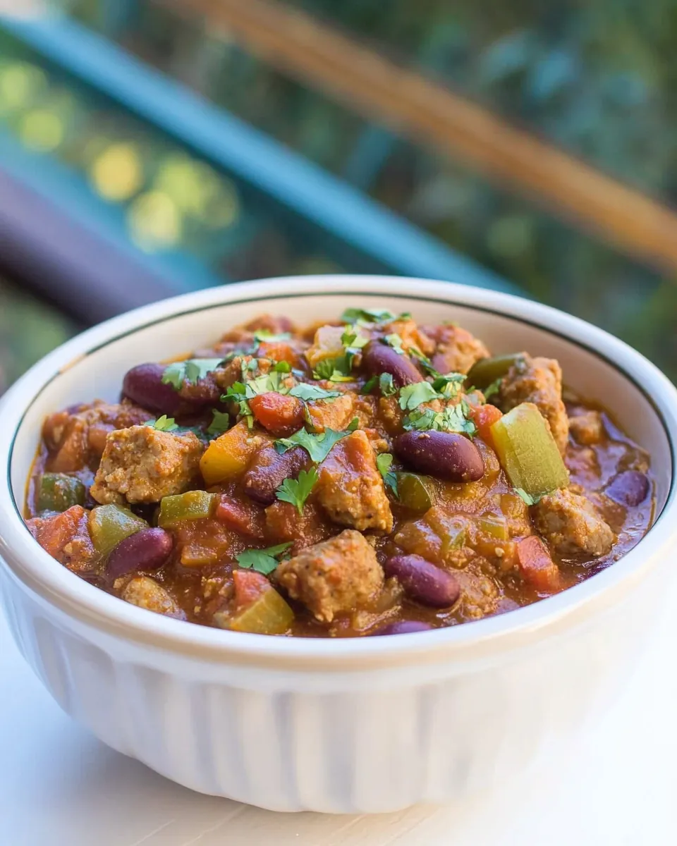 Chipotle Sausage Chili