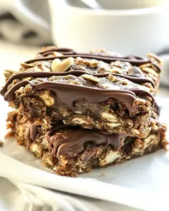 Chocolate Breakfast Cookie Bars