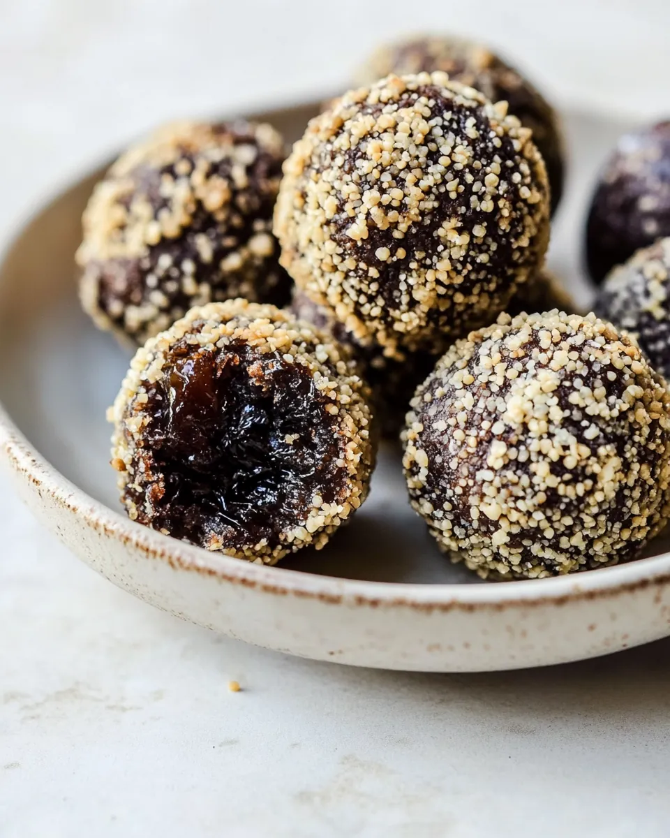 Chocolate Brownie Date Balls