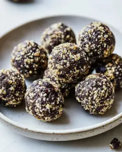 Chocolate Brownie Date Balls