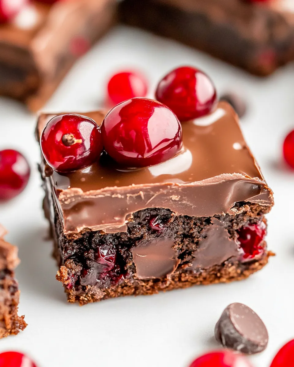 Chocolate Cherry Bars
