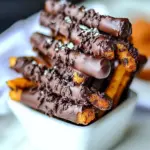 Chocolate Fruffles Brownie Truffle Fries