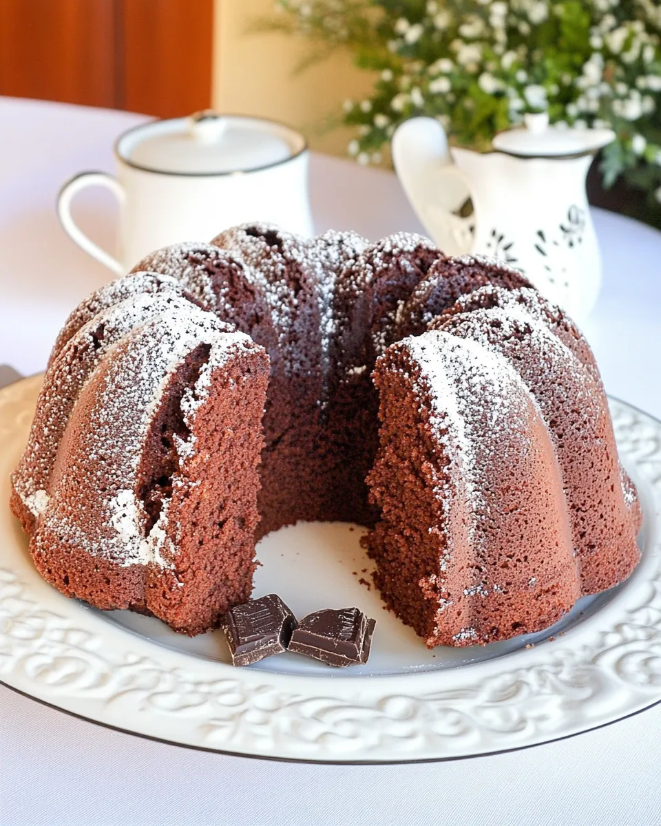 Chocolate Pound Cake