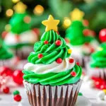 Christmas Tree Cupcakes