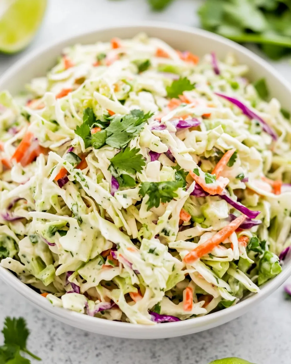 Cilantro Lime Taco Slaw
