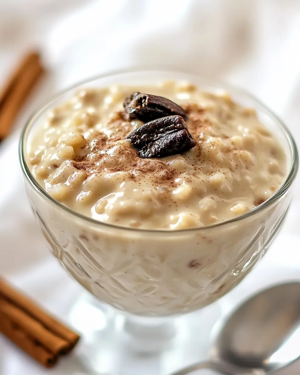 Cinnamon Rice Pudding