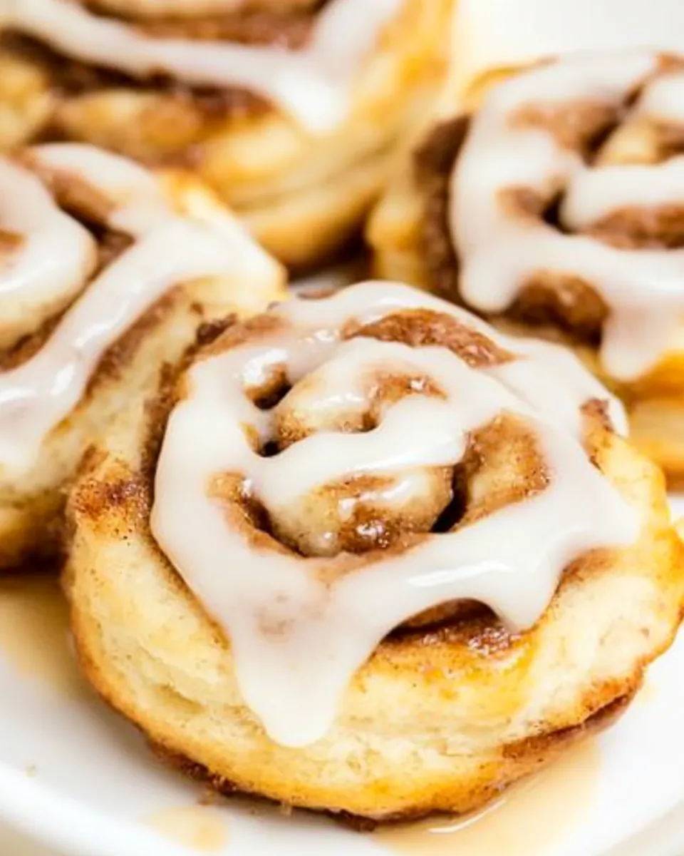 Cinnamon Roll Biscuits